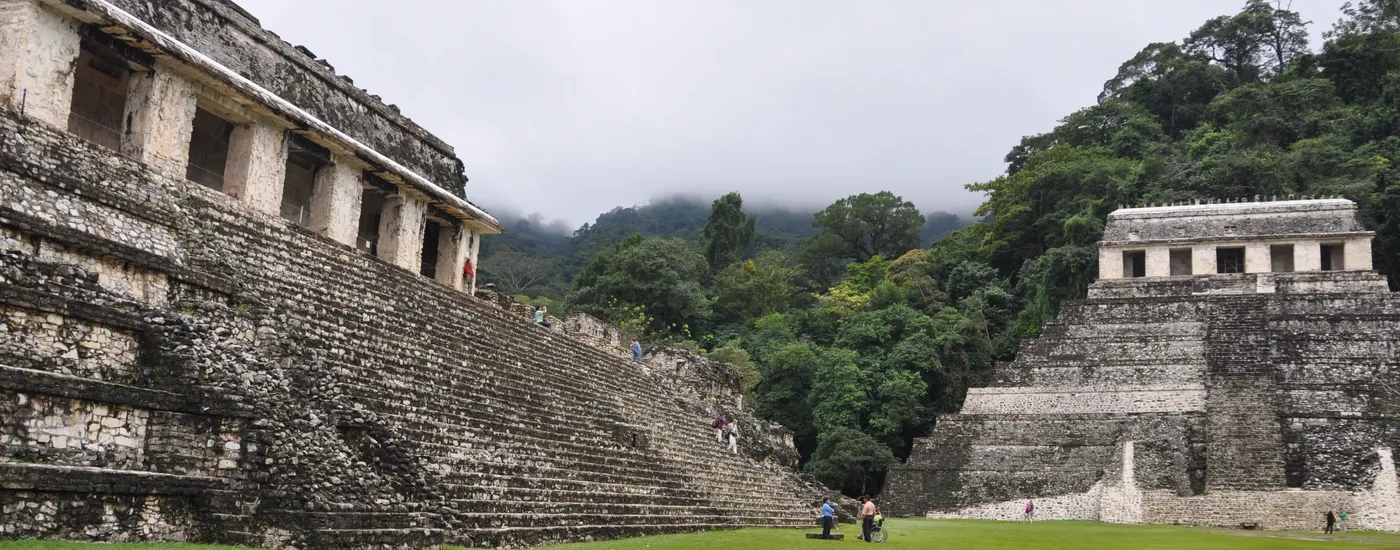 mexiko campeche ruinen