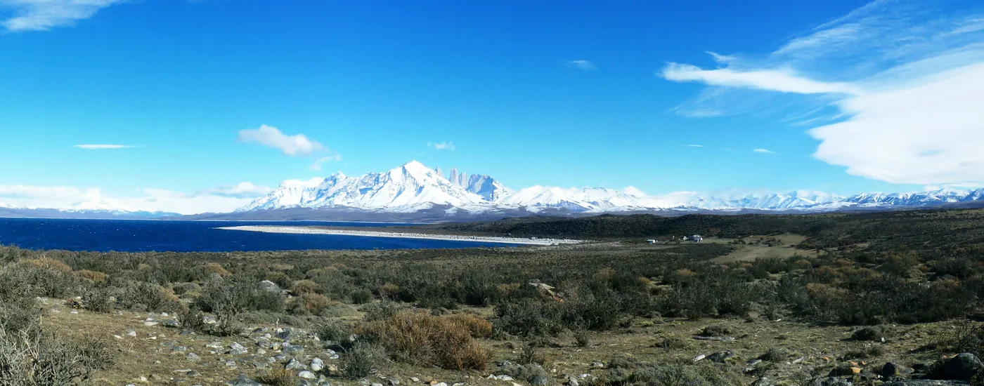 Chile Torres del Paine Panoramabild