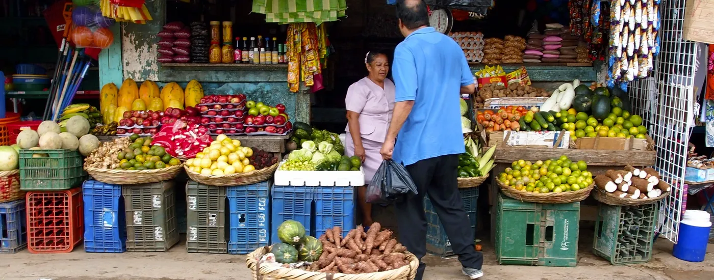 Nicaragua Markt Obst