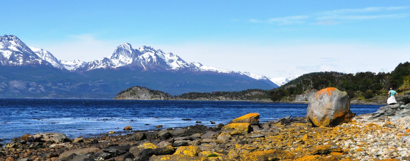 Argentinien Feuerland Nationalpark Panorama Aromabild