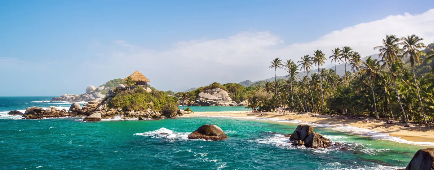 Kolumbien Tayrona Nationalpark Strand