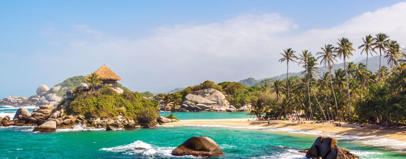 Kolumbien Tayrona Nationalpark Strand iStock 516633825