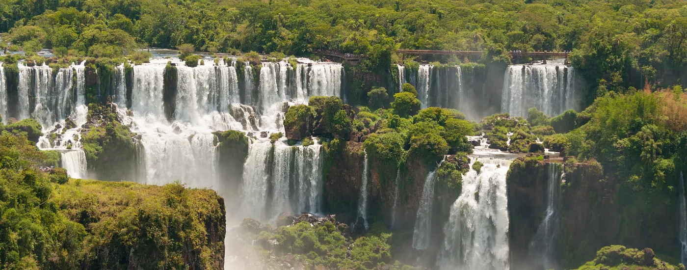 Iguazu Wasserfälle in Argentinien
