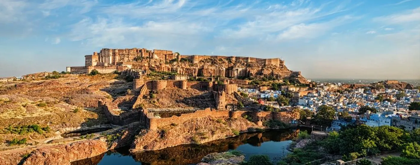 Indien Jodhpur Fort and City schoenes Wetter beste Reisezeit