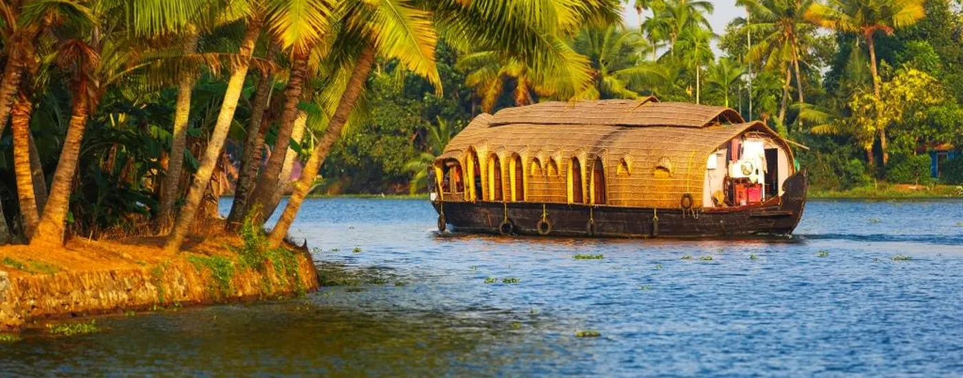Indien Alleppey Hausboot Reise