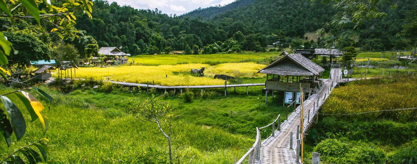 Thailand_Pai_Reisfelder_Holzhaus