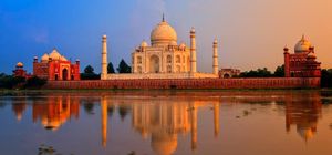 Taj Mahal, Tempel und Tiger im Norden