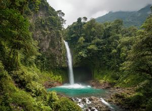 Costa Rica-La Fortuna Wasserfall