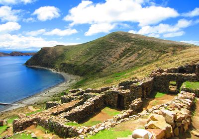 bolivien isla del sol ruinen