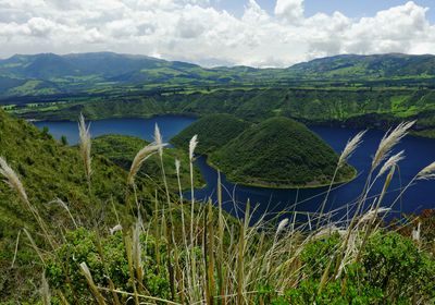 ecuador cuicocha lagune
