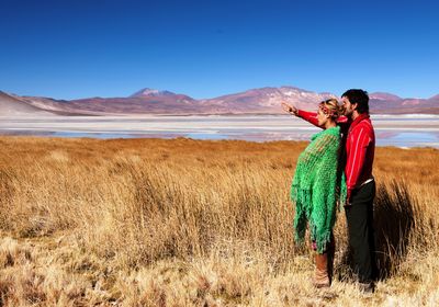 Chile Atacama salar de aguas calientes