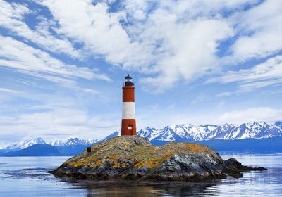 Argentinien Ushuaia Beagle Kanal Leutturm iStock 171578227
