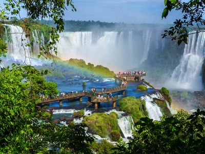 Brasilien Iguazu Wasserfall iStock 488388458