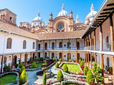 Ecuadro Quito Altstadt AdobeStock 533556553