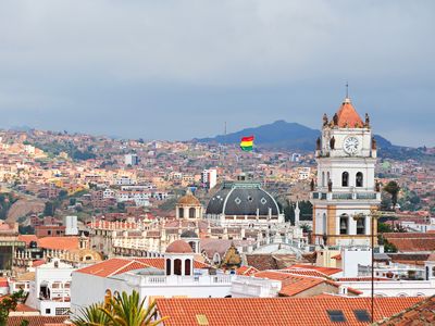 Bolivien-Sucre-Stadt