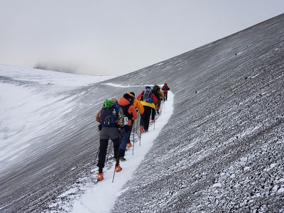 Ecuador-Cotopaxi-Hochland Trekking-eigenes Bild
