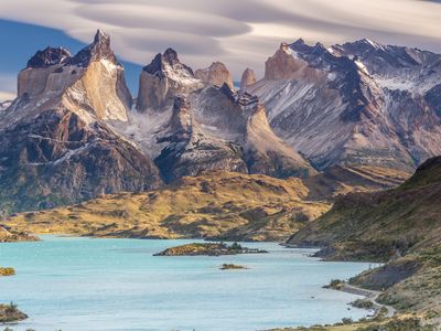 Chile- Nationalpöark Torres del Paine- Masivo Paine- adope