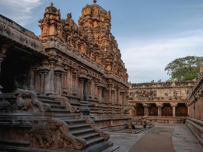 Südindien-Gruppenreise-Thanjavur-Tempel