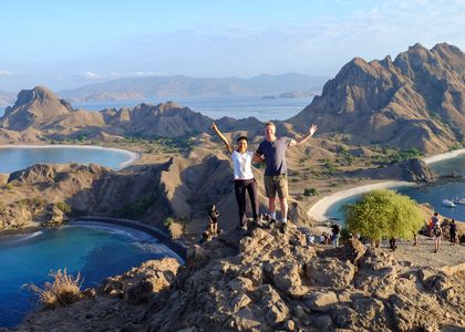 Indonesien - Komodo Kreuzfahrt - Aussichtspunkt