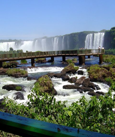 Brasilien Iguazu Wasserfälle