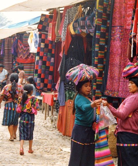 Guatemala Chichicastenango Markt