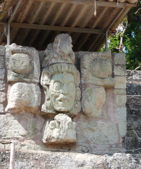 Guatemala Copán Mayaruinen