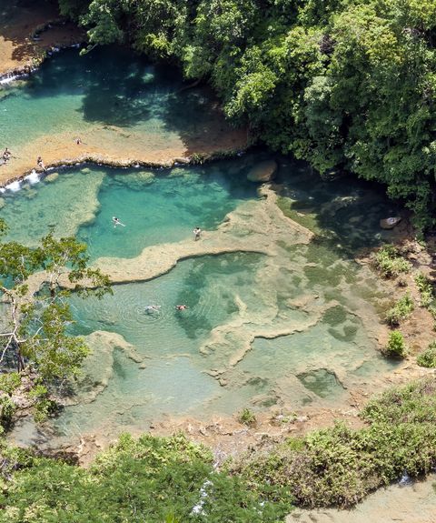 Guatemala Semuc Champey Menschen