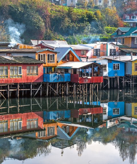Chile Chiloe Palafitos