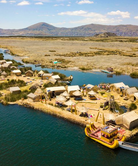 Peru Titicacasee Uros