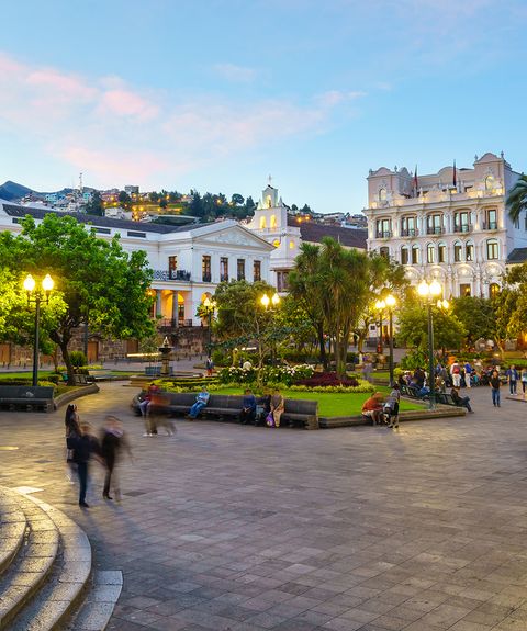 Ecuador Quito Altstadt Plaza Grande