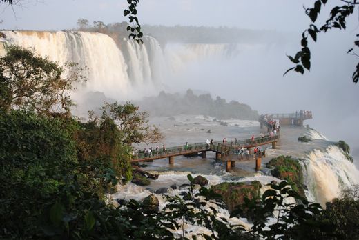 Argentinien Iguazu Steg