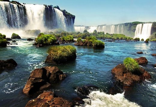 Brasilien Foz do Iguazu Wasserfälle