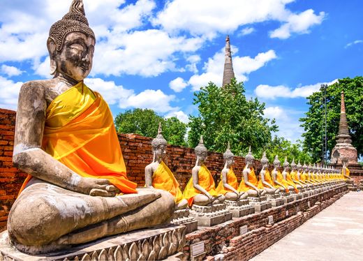 Thailand Ayutthaya tempel AdobeStock 71039309