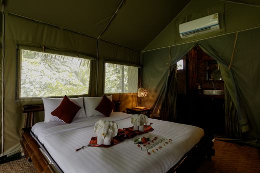 Rundreise Südthailand Khao Sok Boutique Hideaway Zimmer