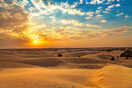 Indien_deposit_Thar Wüste_Sonnenuntergang