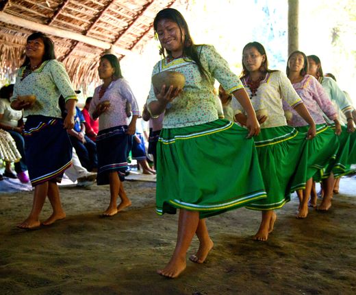 Frauen der Kichwa Gemeinde, Ecuador