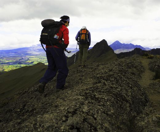 Trekking im Cotopaxi Nationalpark Ecuador