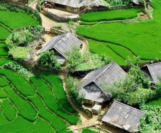 vietnam sapa bergdörfer