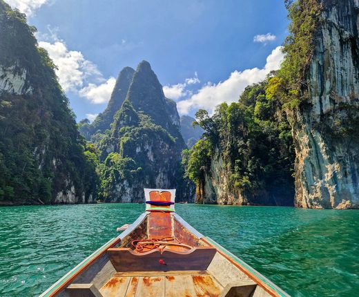 Thailand Khao Sok Nationalpark Boot Rundreise Südthailand