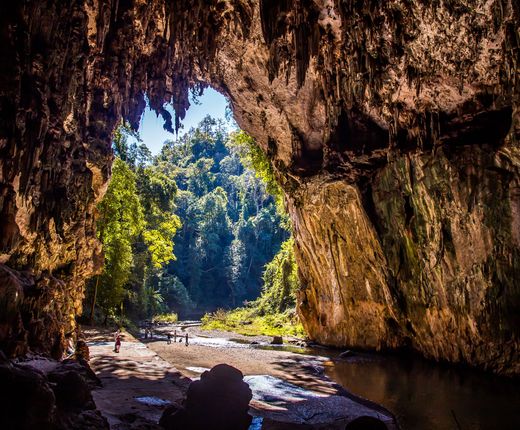 Rundreise Thailand Highlights Tham Lod Höhle - Pai