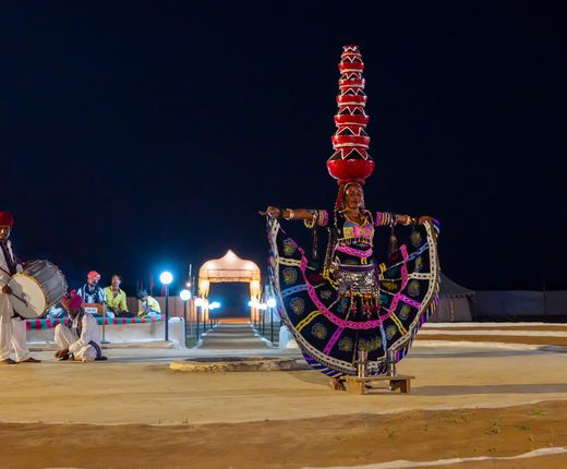 Indien_Thar Wüste_Tanz