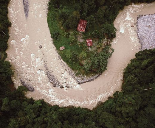 Indonesien_Bukit Lawang_Fluss_Deposit