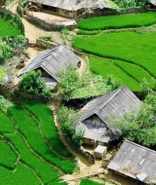 vietnam sapa bergdörfer
