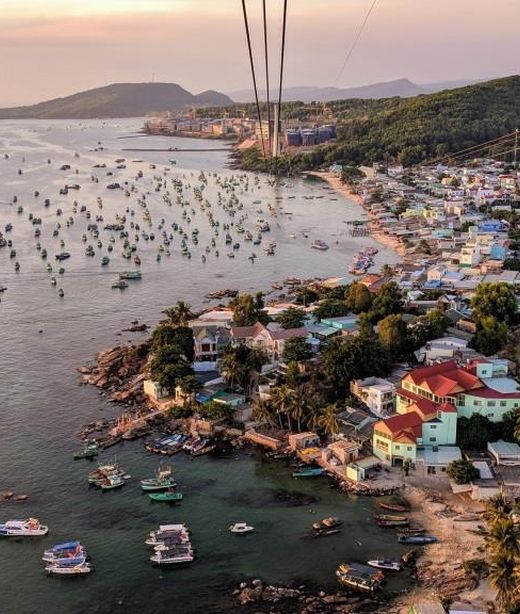 Vietnam Phu Quoc Küste Boote
