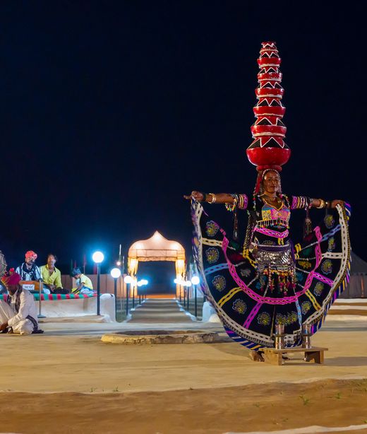 Indien_Thar Wüste_Tanz