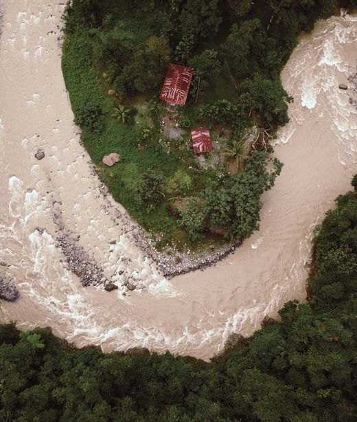 Indonesien_Bukit Lawang_Fluss_Deposit