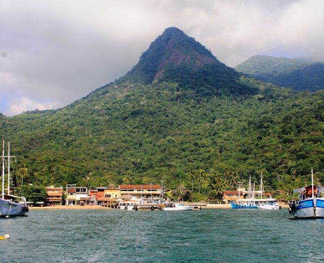 Brasilien Ilha Grande Hafen Sandra