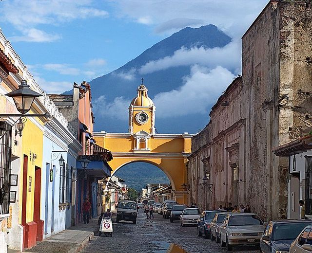Guatemala Antigua Vulkan
