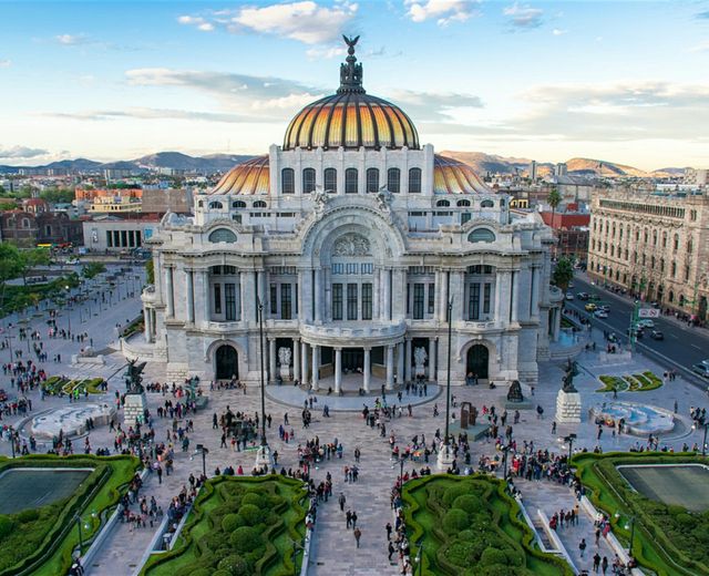 Mexiko Stadt Museo Bellas Artes