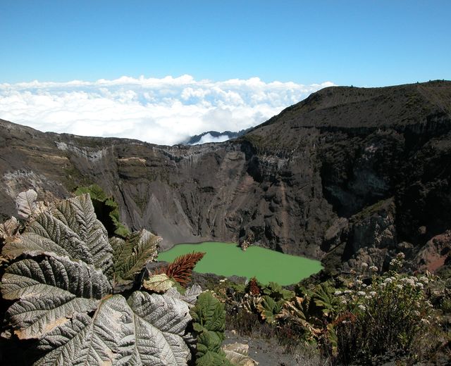 Costa Rica Irazu Vulkankrater